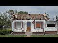 Selden KS Tornado damage survey