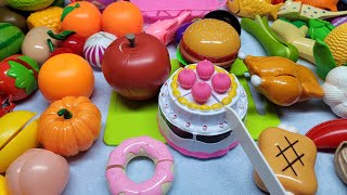 Satisfying playing cutting yummy fruits asmr toys  short live