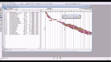 SP-L5-08 Gantt Chart View Setting and Filters in Schedule Planner.avi