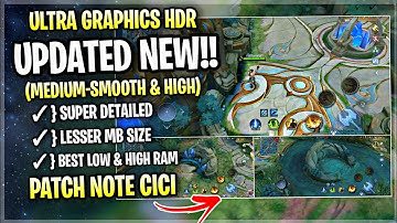 Update Sanctum Island HDR SMOOTH MAP In Mobile Legends | Config Ml Anti Lag Improve FPS - Patch Cici