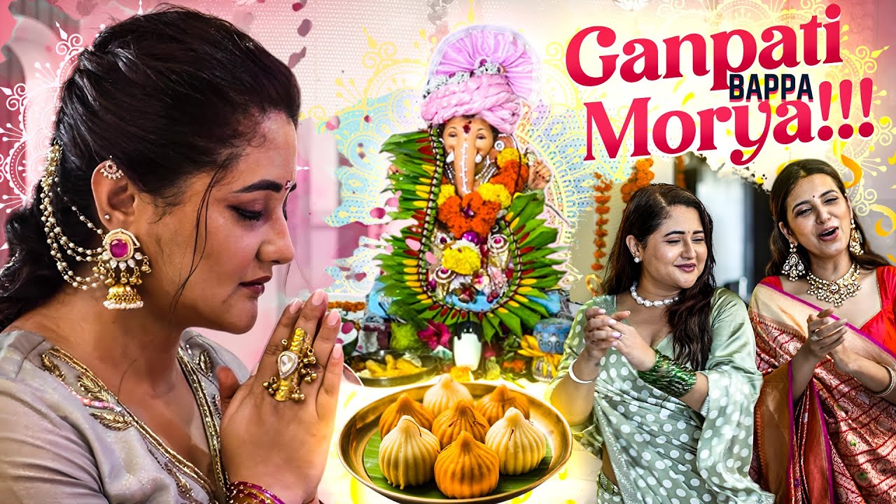 Bappa Ka AAGMAN aur VISARJAN | Ganpati Vlog 2025 | Rashami Desai