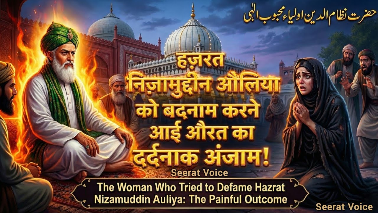 Hazrat Nizamuddin Auliya ko Badnaam karne aai Aurat ka Dardnak Anjam! Sunkar kaleja phat jayega! 😭