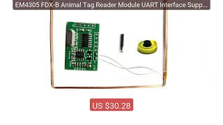 EM4305 FDX-B Animal Tag Reader Module UART Interface Support ... — Amazing Value 2026 | Must Have!