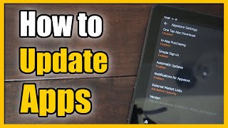 How to Update Apps & Auto Update on FIRE HD 10 Tablet (Fast Method) screenshot 4