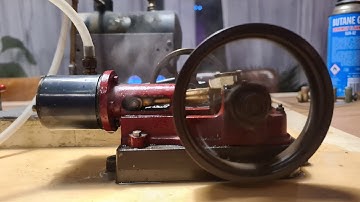 Stuart 10h model steam engine first steam in 3-4 decades