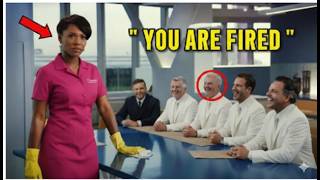 They Mocked the Cleaning Lady—Until She Fired the CEO Right in the Boardroom