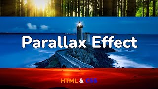 Parallax эффект используя HTML & CSS шаг за шагом