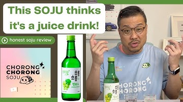 Chorong Chorong Green Grape Soju - Honest Review