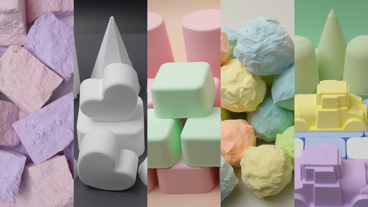 ASMR | Non-Stop Crunchy Crushes 💥 | Baking soda ASMR Compilation #08