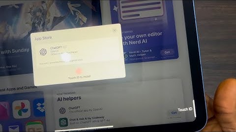 How to Use Fingerprint to Download Apps on iPad