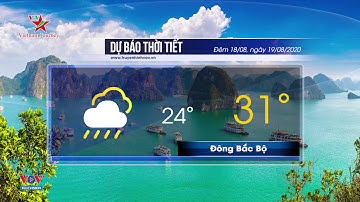 Dự báo thời tiết đêm 18/08 và ngày 19/08/2020 | Nam Bộ mưa to và dông rải rác