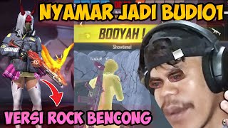 NYAMAR JADI BUDI01 VERSI CELANA ROCK BENCONG !! GARENA FREEE FIRE