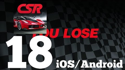 CSR Racing - Gameplay Walkthrough Part 18  (iOS/Android)