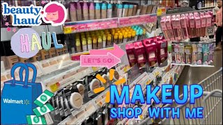 Shop w/ me at Walmart + BEAUTY HAUL & swatches!