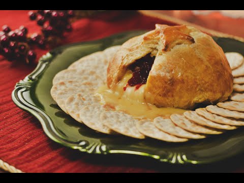 Cranberry Baked Brie Recipe | Hungry AF