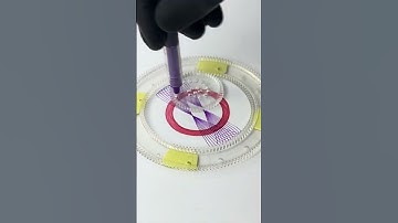 The Beauty of Symmetry Captured on Video #asmr #art #spirograph #shorts #2025 #usa