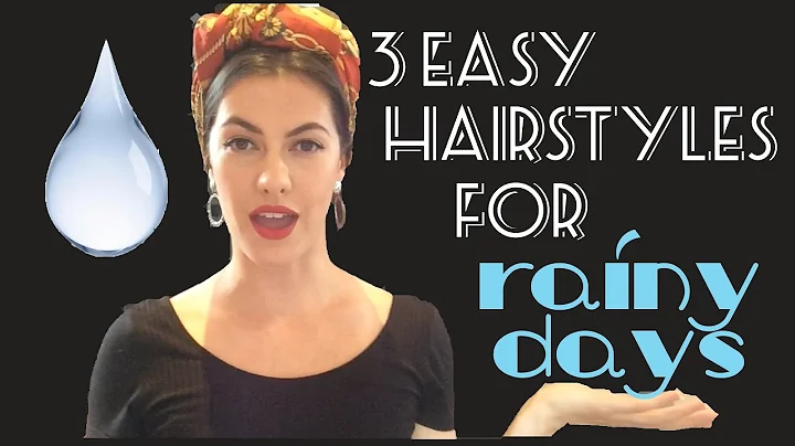 3 Easy Retro Hairstyles for Rainy Days⎜VINTAGE TIPS & TRICKS