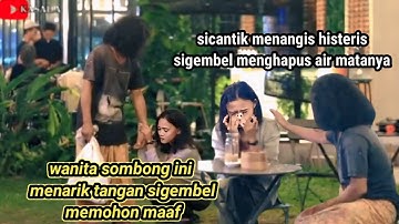 Prank Sholawat‼️ Awalnya SiCantik Sombong 😤 Endingnya Nangis 😢 Gembel Hapus Air Matanya!