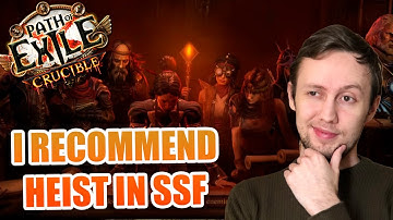 Why HEIST Is GREAT For SSF In Path Of Exile Crucible 3.21