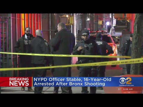 NYPD officer shot in the arm overnight
