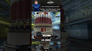 hallzerk - 1vs3 AWP clutch (T - bo.. (Complexity vs ECSTATIC) - ESL Challenger Melbourne 2023