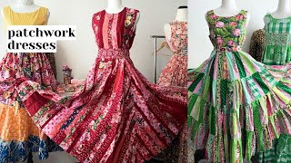 My Handmade Patchwork Dresses 👗