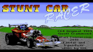 ATARI 8BIT XL XE STUNT CAR RACER LOOK ATARIMANIA 600 ATARI 8BIT XL XE 400 600 800 1200