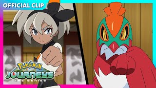 farfetchd vs hawlucha pokmon journeys the series official clip