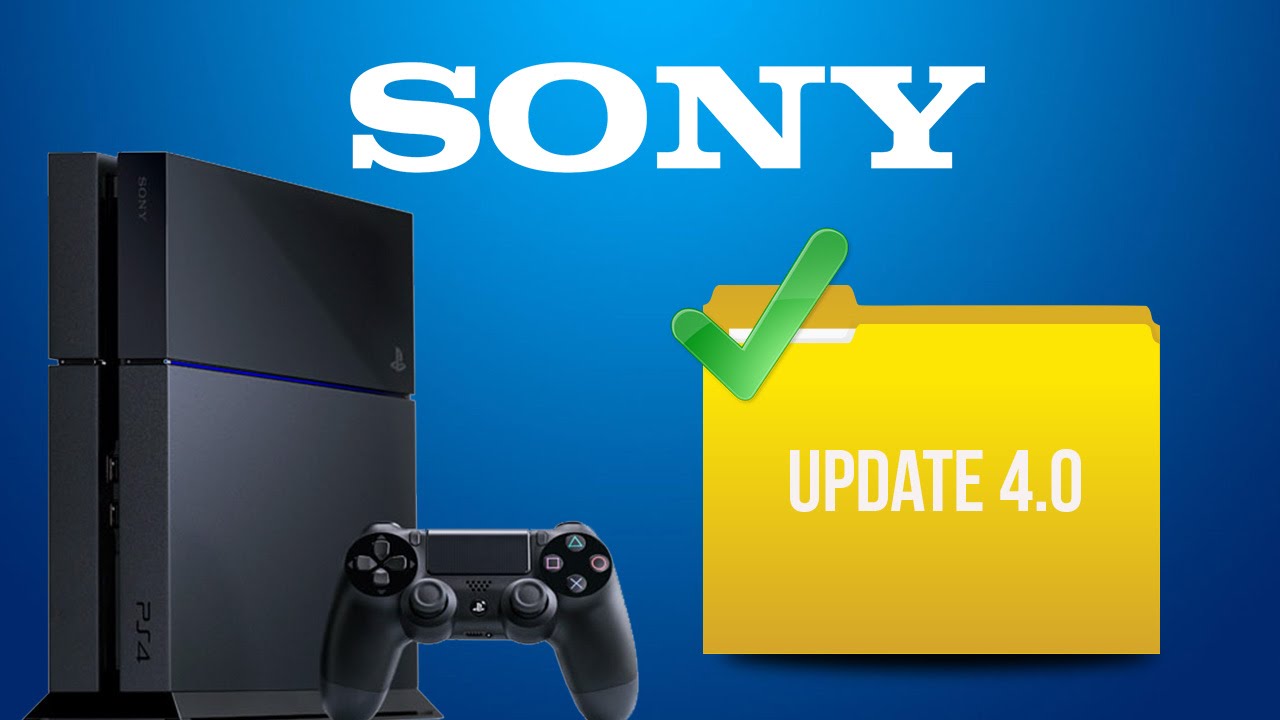 Sony updates. Плейстейшен 0.
