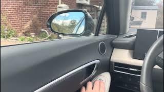 How to Adjust Side Rear View Mirrors Hyundai Sonata 2025