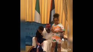 Seyi Tinubu, son of the president, posts President Bola Tinubu spending time with his grandchildren