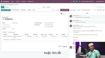 Thông tin cơ bản về mua hàng và yêu cầu báo giá đầu tiên của bạn - Mua hàng Odoo |  Odoo Purchase