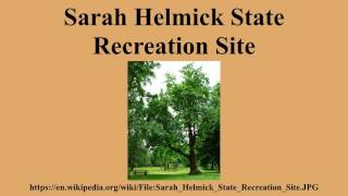 Sarah Helmick State Recreation Site