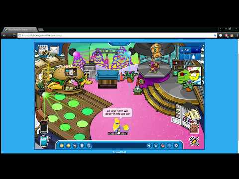 how to edit your igloo in club penguin online
