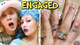 HyunA and DAWN are Engaged #kpop #shorts