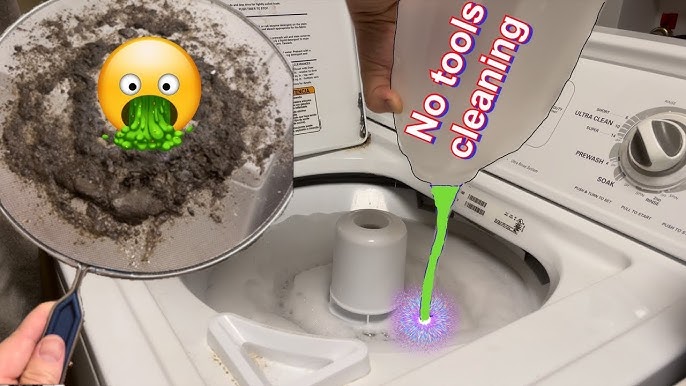 HOW TO DEEP CLEAN YOUR WASHING MACHINE - GET RID OF FUNKY FRONT LOADER  ODOR! 