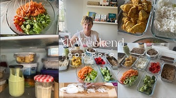 Weekend Meal Prep for a Busy Single Mom | Budget-Friendly, High-Protein Meals for Teens