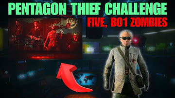Pentagon Thief Challenge, Five (EVERY ZOMBIES MAP EVER)