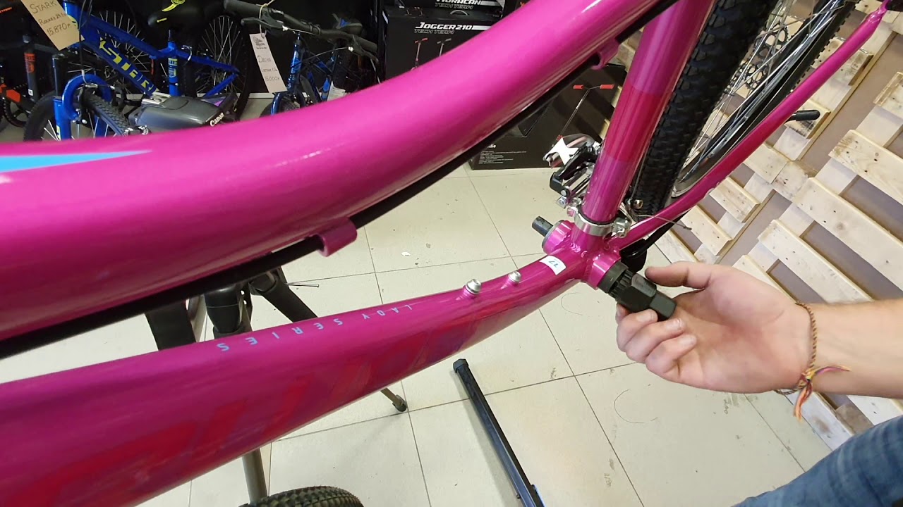 Замена каретки на велосипеде, как снять шатуны - YouTube