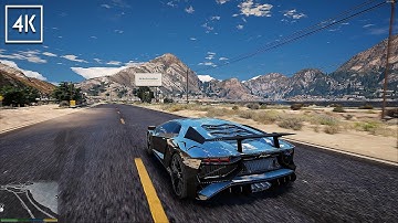 Grand Theft Auto V - Realistic Graphics Mod | NaturalVision + Redux ReShade | Gameplay 4K (2021)