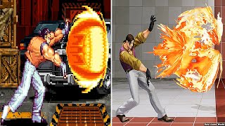 Evolution Of Robert Garcia - Haoh Shoukou Ken Move In Kof Series 1992 - 2022