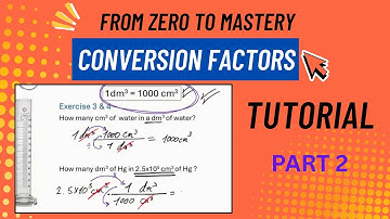 "How to Use Conversion Factors in Sciences Part 2 | Step-by-Step for IB, AP, GCSE"
