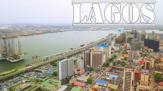 LAGOS NIGERIA - 4K DRONE VIDEO - Victoria Island, Lagos Island \& Eko atlantic city (2019)