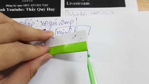 GÓC TRONG HÌNH HỌC KHÔNG GIAN  CỰC HAY.  Thầy Nguyễn Quý Huy