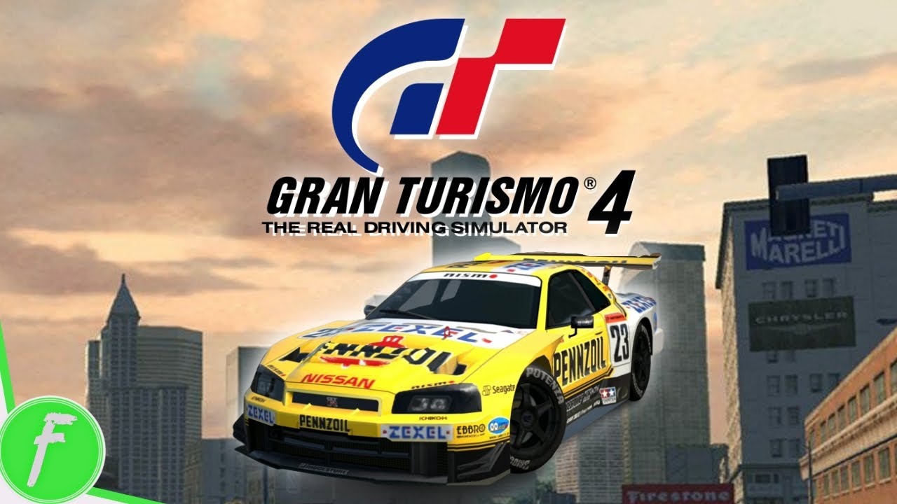 Gran Turismo 4 Nissan PENNZOIL ZEXEL GT-R JGTC Gameplay HD (PS2