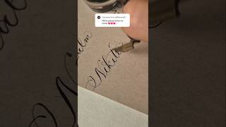 Calligraphy for Nikita Calligraphy for Nikita