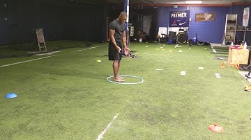 4 Cone Drill- Sprint/Backpedal