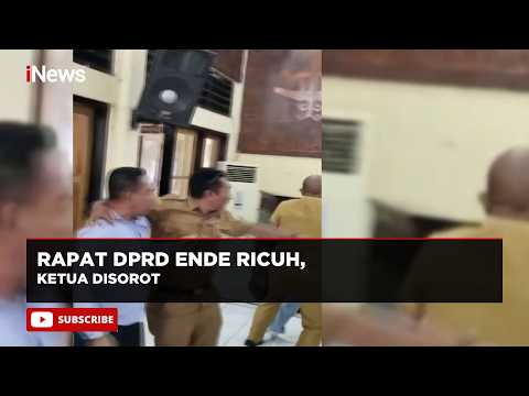 Rapat Paripurna DPRD Ende Ricuh, Ketua Diduga Lakukan Pemukulan