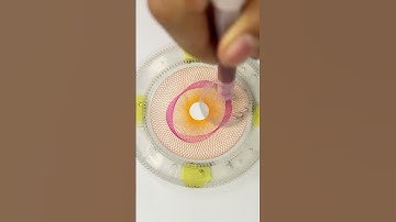 Soothing Spirograph Colors for Relaxation and Calm! #2024 #art #satisfyingart #shorts #spirograph