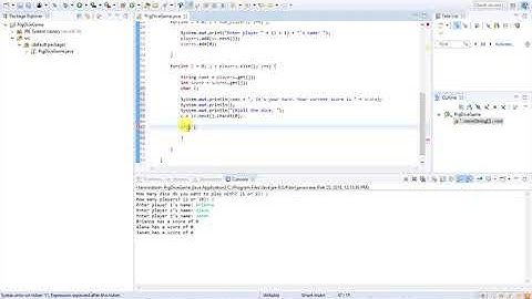 05 - Java Programming (Pig Dice Game) - Setting Up The Game (Part 1)
